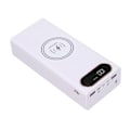 Pikkukuva 8 / 8: L16 DIY Power Bank 18650 Akku Kotelo Nopea Lataus 22.5W ja 15W Langaton Lataus Power Bank 2 USB Lähtöporttia LCD Näyttö Valkoinen