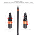 Miniatyrbild 8 av 8: Motion Camera Selfie Stick Sports Camera Teleskopisk Selfie Stick för Insta360 X3 för ONE RS för GO 2 för ONE X2 ONE R ONE X Orange