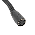 Pikkukuva 5 / 8: 5-nastainen DIN - 4 RCA -kaapeli, naaras-uros, Plug and Play -ääniadapterikaapeli CD-vahvistimelle ja kaiuttimille, 1,5 metriä