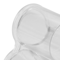 Miniatyrbillede 4 af 5: Gennemsigtig Rund Plastik Makeup Beholder Transparent Cylinder Makeup Penselholder Organizer