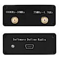 Miniatyrbilde 4 av 5: 100KHz-1.7GHz Full Band Software Radio HF FM AM RTL SDR-mottaker med antenne