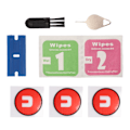 Miniatyrbillede 5 af 5: Ring Tape til genmontering af bagcoverglas til Samsung Galaxy Watch Active 2 til Galaxy Watch 3 bagcoverglas udskiftning