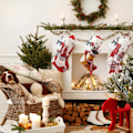 Miniatyrbild 7 av 8: Julstrumpor i Filt, Bra Kundservice, Hängande Julstrumpa Säkerställer Att Din Juldekor Inte Bara Är Funktionell Utan Också Trendig