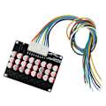 Miniatyrbillede 5 af 5: 3 Serie Lithium Batterier 3S‑8 Balancer Batteri Aktiv Equalizer Kompatibel med Ternær Lithium/Jern/Lithium Titanat