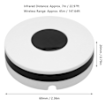 Miniatyrbillede 6 af 8: IR Fjernbetjening Universal Smart WiFi Hjem Hub Infrarød Fjernbetjening til Hvidevarer