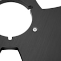 Miniatyrbillede 4 af 8: 1/4 10,5 tommer Tom Spolereel 3 Huller Aluminium Legering Universal Åbningsmaskine Del Lyd Bånd Spolereel til Pioneer Sort