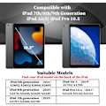 Pikkukuva 2 / 6: Kotelo iPad 9./8./7. sukupolven kotelolle, jossa on kynäteline, jalusta ja olkahihna, Butterfly iPad 10,2 tuuman kotelo 2021/2020/2019 iPad-kotelo - Värikäs