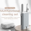 Miniatyrbillede 2 af 5: Elektronisk rengøringssæt bærbar multifunktionel rengøringsværktøj til pc-skærm, hovedtelefoner, mobiltelefoner, bærbar computer, Bluetooth-hovedtelefoner