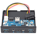 Miniatyrbilde 2 av 5: 5 Gbps overføringshastighet 3,5 tommers USB 3.1 diskettstasjon frontpanel