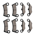Miniatyrbilde 1 av 5: 8 stk bremseklosser foran og bak til Polaris Razor RZR 800 570 2008-2015