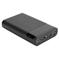 Miniatyrbild 4 av 5: KA4 Högkvalitativ ABS 4 X 18650 Bärbar DIY Normal Batterilåda Ingen Svetsning Mobil Strömförsörjningsfodral Kit för Laddning