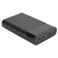Miniatyrbillede 4 af 5: KA4 Høj kvalitet ABS 4 X 18650 Bærbar DIY Normal Batteriboks Ingen svejsning Mobil Power Case Kit til opladning