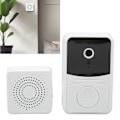 Miniatyrbillede 1 af 8: HD 2-vejs lyd dørklokke trådløs synlig dørklokke WiFi ring video dørklokke kamera