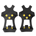 Miniatyrbillede 2 af 8: Isspik Spikes Crampons AntiSlip 10 Stål Pigge Gå Traktion Sne Greb Klamper(M (3638) )