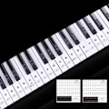 Miniatyrbillede 1 af 5: Greaked Transparent Piano Keyboard Sticker 88 Keys Electronic