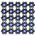 Miniatyrbillede 5 af 5: AXD-3W Høj Effekt UV Lilla LED Lampe Perler Diode Chips Med Aluminium Base