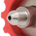 Miniatyrbild 4 av 8: Vattenlösning för boskap, CO2-adapter i rostfritt stål, för automatisk dricknippel för grisar, röd, G5/8 till 7/16-20 port, sömlös integration