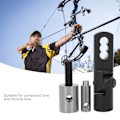Miniatyrbillede 1 af 2: Compound Recurve Bow Enkelt Side Multiangle Justerbar V Bar Stabilisator til Bueskydning