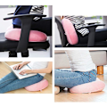 Miniatyrbild 5 av 7: Ortopedisk sittdyna med memory foam för återhämtning efter operation, ihålig cirkulär design, ergonomiskt stöd för Brazilian Butt Lift