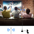 Pikkukuva 4 / 5: 1,5 m 10db F-pää DVB-T VHF UHF -antenni Auton TV-antenni Sisäantenni Magneettiantenni