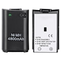 Miniatyrbillede 5 af 5: 2-i-1 4800mAh Genopladelig Gamepad Ni MH Batteri Til Xbox 360 Controller Konsol