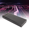 Miniatyrbillede 1 af 8: 8x21700 Batteriboks Svejsefri Powerbank Boks Kit DIY Batterioplader Ydre Etui 22.5W Hurtigopladning Sort