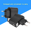 Miniatyrbillede 2 af 5: 5V 1A oplader strømadapter USB opladningsstik strømforsyning til telefon (100~240V EU)