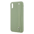 Pikkukuva 2 / 2: Yksivärinen täysi pakkaus putoamisenesto puhelimen kotelo hihnalla, sopii iPhone xs max (Matcha väri)