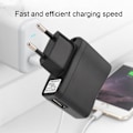 Miniatyrbillede 4 af 5: 5V 1A oplader strømadapter USB opladningsstik strømforsyning til telefon (100~240V EU)