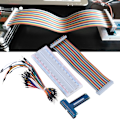Pikkukuva 5 / 5: T-tyyppinen GPIO-laajennuskortti Raspberry Pi 1B+/2B/3b:lle   Leipälauta GPIO-kaapeli  Hyppyjohto