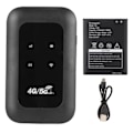Miniatyrbillede 1 af 5: 4G WiFi-router med Micro SIM-kortslot, 150 Mbps, 8 brugere, 2100 mAh mobil WiFi-hotspot til bærbar computer, telefon og computer