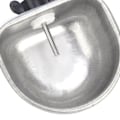 Miniatyrbilde 3 av 8: 10 sett rustfritt stål kanin drikker drikkevannskål fôringstilbehør for mårrev (en stykke tee-kontakt)