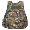 Miniatyrbillede 4 af 5: Børne camouflage vest med multi lomme til kamp udendørs jagt spil (CP camouflage S)