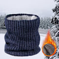 Miniatyrbillede 5 af 5: 2 stk. Vinter Halsvarmer Strikket Hals Gaiter Tyk Vindtæt Termisk Halstørklæde Ansigtsmaske til Mænd Kvinder