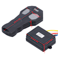 Miniatyrbilde 6 av 8: 2 stk trådløs vinsj fjernkontroll 12V elektrisk erstatning for Jeep ATV lastebil Universal
