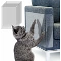 Miniatyrbild 1 av 5: Transparent Möbelskydd, Självhäftande Repskydd för Klädda Möbler, Giftfri Dubbelsidig Luktfri Kattskydd, Osynligt Skydd