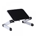 Miniatyrbild 1 av 5: Table Tech Buddy: Ergonomiskt, portabelt laptopbord, justerbar höjd med inbyggda klämmor, hopfällbart stativ för platsbesparande bekvämlighet