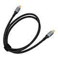 Miniatyrbild 3 av 5: USB 4.0 Gen 3 datakabel 40 Gbps överföring 240 W laddningsstöd 8K 60 Hz skärmtyp C till typ C-kabel för bärbar dator surfplatta