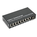 Miniatyrbild 7 av 7: Gigabit Switch 1 Fiber 8 Port Ethernet Single Mode Dual Fiber Adaptiv Gigabitomvandlare för Signalomvandling