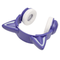 Miniatyrbillede 2 af 5: Katteøre Bluetooth-headset Stereo Sød Høj Følsomhed Indbygget Mikrofon Justerbar LED Børne-headset med 3,5 mm Kabel