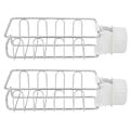 Miniatyrbild 2 av 8: Diskställ för kranar till diskhoar, Hygienisk dräneringsdesign i rostfritt stål, Snäppfäste för platsbesparande organisering