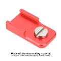 Miniatyrbild 7 av 8: Kamerakallskofäste i aluminiumlegering, kallskofästeadapter med 1/4 tum skruv för mikrofoner, påfyllningslampor