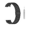 Miniatyrbillede 2 af 2: Rustfrit stållänkarmband kompatibelt med Fitbit Charge 5 Classic Quick Release-armband med verktyg för män och kvinnor