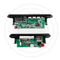 Miniatyrbild 6 av 8: MP3 WMA-avkodningskort Audio Trådlös Bluetooth-modul USB TF FM Handsfree-samtal