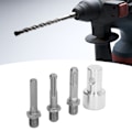 Miniatyrbillede 1 af 8: Snegl Adapter 1 til 3 Bor Adapter Kulstofstål Rund Chuck 2 Pits 2 Slots Have Snegl Bor Forbindelse Have Værktøjer