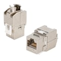 Miniatyrbillede 3 af 5: 2 stk. Samlet crimpfri RJ45 netværksmoduladapter med CAT7 10G hun-interface