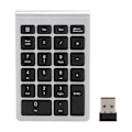 Pikkukuva 2 / 2: RF304 22 näppäimen numeronäppäimistö USB 2.4G langaton mininäppäimistö vastaanottimella Hopea Musta