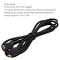 Miniatyrbillede 8 af 8: Hovedetelefon Audiokabel Lydkort til Headsetledning Udskiftning til Arctis 3/5/7 Pro
