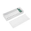 Miniatyrbilde 4 av 8: L20 18650 Batteriholder 10W DIY Mobil Powerbank Etui Bærbar Batterilader med LCD-skjerm for 20 Batterier Hvit