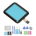 Miniatyrbild 1 av 5: Klocka Front Glass Lens Digitizer med Connector för IOS Watch Skärm Reparationssats för IOS Watch Series 2 3